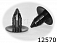 12570 клипса автомобильная FORD ROKLAND