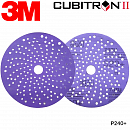 круг абразивный P 240 150мм c мультипылеотводом Purple+ 737U CUBITRON II 3M