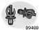 09400 клипса автомобильная AUDI/SEAT/VW ROKLAND