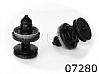 07280 клипса автомобильная FORD ROKLAND