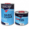 лак MS 2+1 акрил-уретановый BASIC с отвердителем SOLID (1л+0,5л)