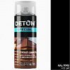 грунт-эмаль RAL 9005 черный для профнастила и металлочерепицы DETON (аэрозоль, 520мл) 