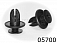 05700 клипса автомобильная ACURA/CHEVROLET/DAEWOO/GM/HONDA/OPEL ROKLAND