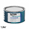 шпатлевка с алюминием ALUMINIUM INTER TROTON (1,8кг)