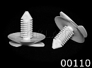 00110 клипса автомобильная GM ROKLAND