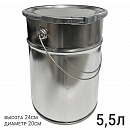 банка металлическая с крышкой BASF (5,5л)