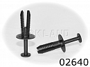 02640 клипса автомобильная BMW ROKLAND