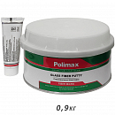 шпатлевка со стекловолокном GLASS MICRO зеленая POLIMAX (0,9кг) 