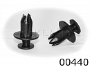 00440 клипса автомобильная GM/INFINITI/LEXUS/MAZDA ROKLAND