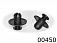 00450 клипса автомобильная ACURA/HONDA//LEXUS/MAZDA//TOYOTA ROKLAND