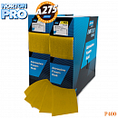 лист абразивный на поролоне P 400 115х140мм желтый PRO NORTON