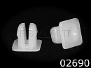 02690 клипса автомобильная ACURA/HONDA ROKLAND