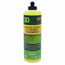 автошампунь для сидений, велюра, ковров и обивки авто 204 UPHOLSTERY CARPET SHAMPOO 3D (473мл)