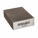 губка абразивная 4-х сторонняя P 150-240 FINE 100х68х25мм KOVAX