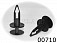 00710 клипса автомобильная GM ROKLAND