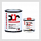 грунт 4+1 светло-серый UHS акриловый с быстрым отвердителем DUR (1л+0,25л)