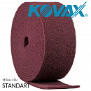 скотч-брайт в рулоне P 320/360 115мм красный Standart толстые VERY FINE KOFLE-X (10м)