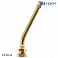 вентиль латунный ДЛЯ ГРУЗОВИКОВ 16х100мм угол 27° для бескамерных колес НОРМ
