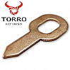 скоба cварочная прямая омедненная 60мм TORRO