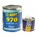 грунт-изолятор прозрачный 970 с отвердителем BODY (1л+0,5л)