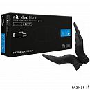 перчатки нитриловые черные M NITRYLEX PF MERCATOR  (1шт)