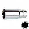 головка 1/4" удлиненная 10мм 6-гранная AMPRO
