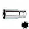 головка 1/4" удлиненная  7мм 6-гранная AMPRO