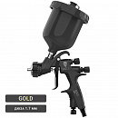 краскораспылитель RRP GOLD d1.7мм черный верхний бачок 600мл SKULL