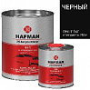 грунт 4+1 черный HS акриловый с отвердителем HAFMAN (0,8л+0,2л)