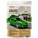салфетка замшевая 45х50см PROFI для протирки автомобиля после мойки GRASS