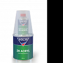 грунт 5+1 черный акриловый с отвердителем SOLID (0,8л+0,16л)