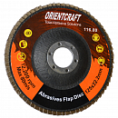 круг лепестковый Р 40 торцевой 125х22мм по металлу ORIENTCRAFT