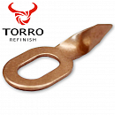 скоба cварочная закрученная омедненная 55мм TORRO