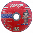 диск отрезной 125х1,0х22.2мм металл и нержавейка 4X WARRIOR ORIENTCRAFT