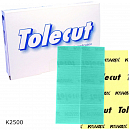 лист абразивный K2500 29х35мм КЛЕЙКИЙ бирюзовый TOLECUT KOVAX (8шт) 