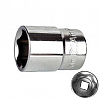 головка 1/2" 19мм 6-гранная AMPRO