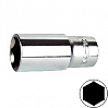 головка 1/4" удлиненная  6мм 6-гранная AMPRO