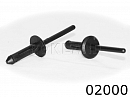 02000 заклепка автомобильная AUDI/GM/VW ROKLAND