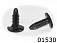 01530 клипса автомобильная ACURA/HONDA/MITSUBISHI ROKLAND