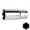 головка 1/4" удлиненная 11мм 6-гранная AMPRO