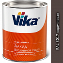 RAL 8017 коричневая алкидная автоэмаль VIKA-60 (0,8кг)