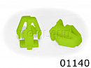 01140 клипса автомобильная ACURA/HONDA ROKLAND