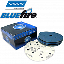 круг абразивный P 120 150мм 15 отверстий BLUE FIRE H835 NORTON