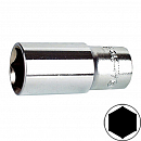 головка 1/4" удлиненная 12мм 6-гранная AMPRO