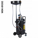 установка для сбора масла WDK-89282 емкость 80л + воронка 20л, откачка через щуп WIEDERKRAFT
