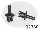 02360 клипса автомобильная MERCEDES/VOLVO ROKLAND