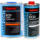 лак 2+1 ECO акриловый с отвердителем RANAL (1л+0,5л)