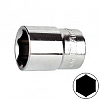 головка 1/4"  9мм 6-гранная AMPRO