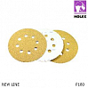 круг абразивный P 180 125мм 8 отверстий NEW LINE HOLEX