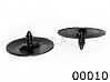 00010 клипса автомобильная GM ROKLAND